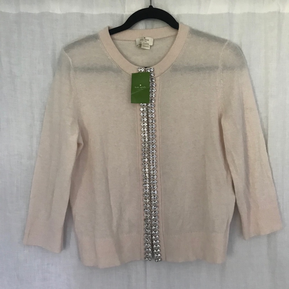 Kate Spade Steal Spotlight Embellished Cardigan - Picture 2 of 11